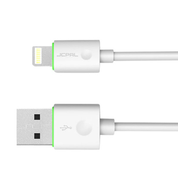 Кабель JCPAL Premium Lightning 1m White